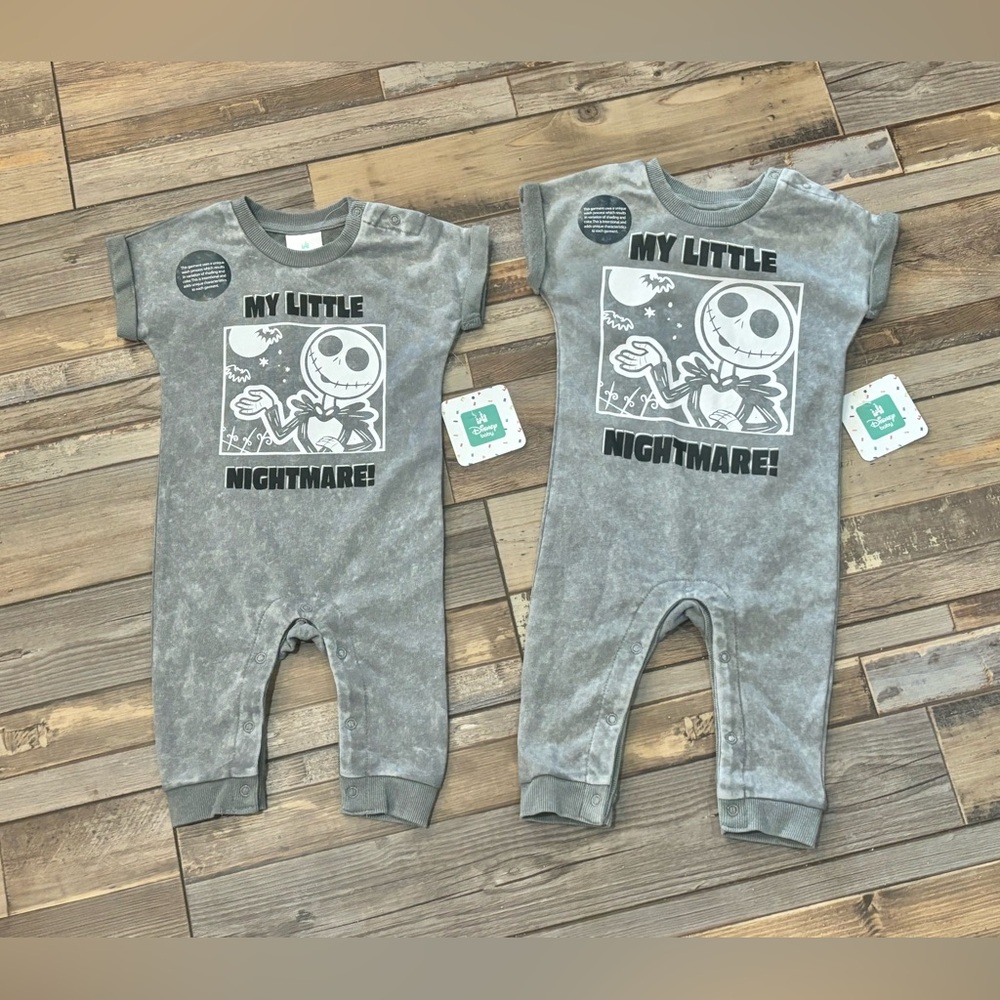 NWT Nightmare Before Christmas outfit size 6/9 months or 12 months